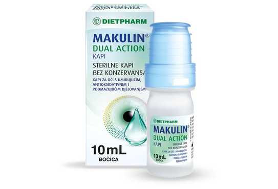 Dietpharm Makulin Dual Action kapi za oči 10mL