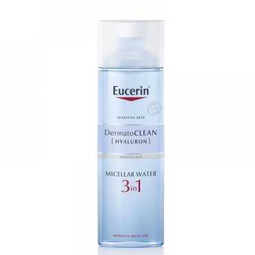 Eucerin DermatoCLEAN [HYALURON] 3u1 micelarna otopina za čišćenje lica 125mL