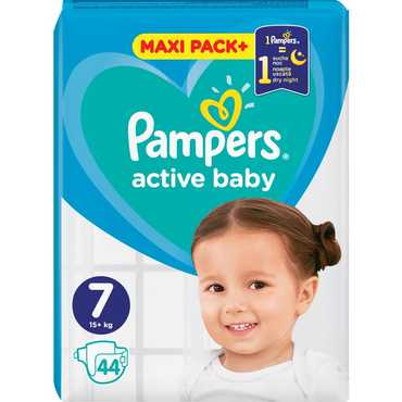 Pampers pelene Active Baby Maxi V7 (15+kg) 44 kom
