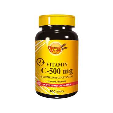 Natural Wealth Vitamin C-500 tablete 100 kom