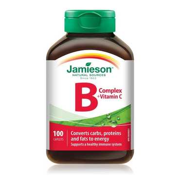 Jamieson B kompleks + Vitamin C tablete 100 kom